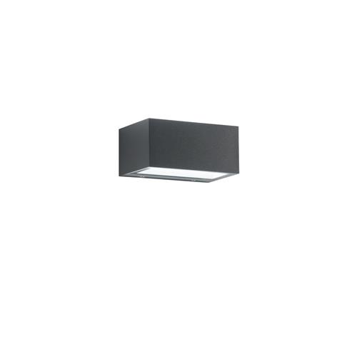 APPLIQUE BIEMISSIONE LED TWIN ANTRACITE