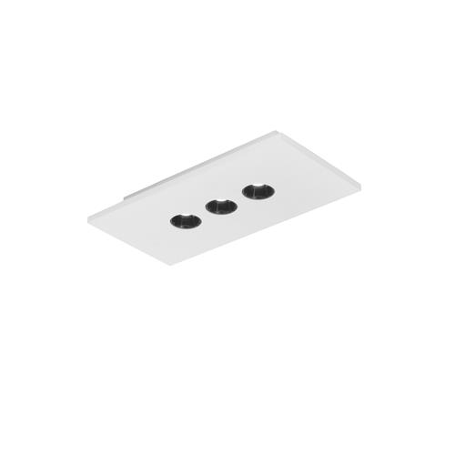 PLAFONIERA LED XICO BIANCA 3X4W 840LM CC