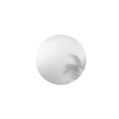 SPECCHIO TONDO 60CM ARGENTATO SENZA RAME