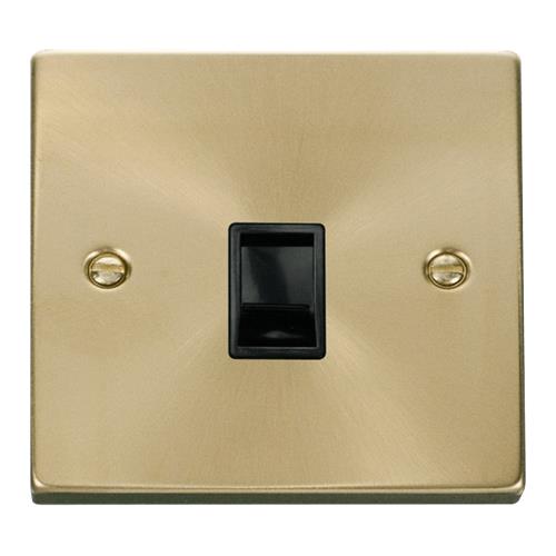 VPSBRASS RJ11 BLACK