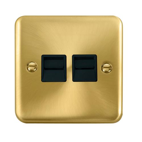 TWIN TELEPHONE OUTLE