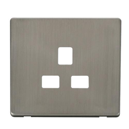 1G 13A SOCKET  PLATE
