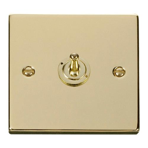VPBRASS 10AX 1-GANG