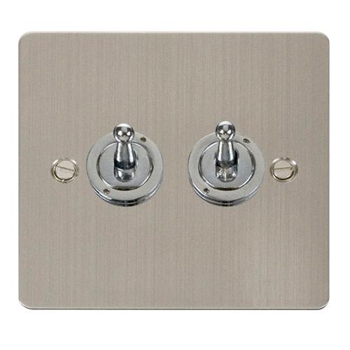 FLAT PLATE 10A 2GANG
