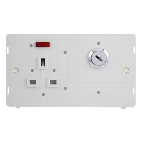13A 1G DP LOCKABLE S