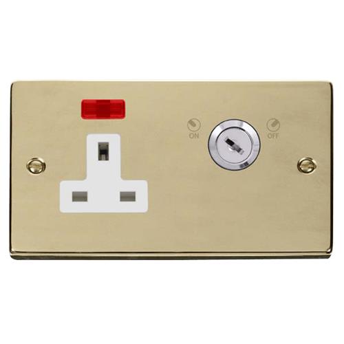 13A 1G DP LOCKABLE S