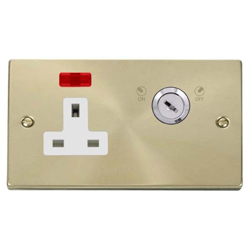 13A 1G DP LOCKABLE S