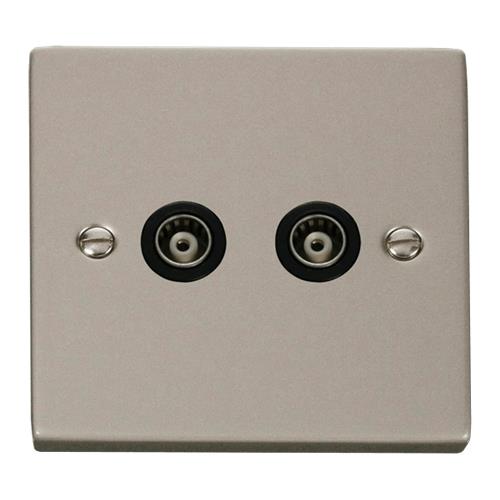 2-GANG ISOLATED COAX