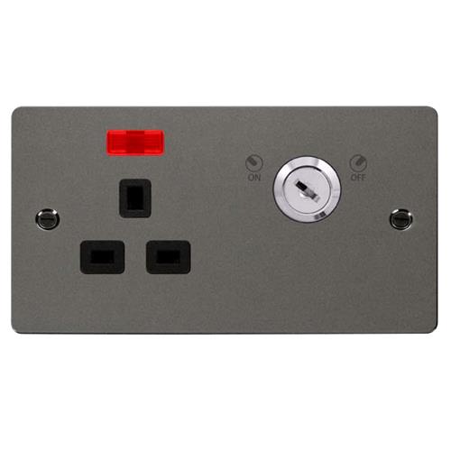 13A 1G DP LOCKABLE S