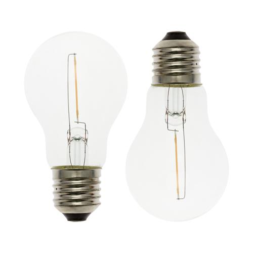 Set of 2 Spare Party Light Glass Bulbs,