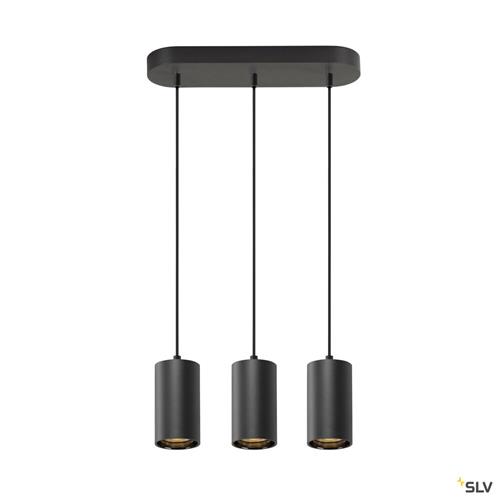 ASTO TUBE PD triple GU10 black