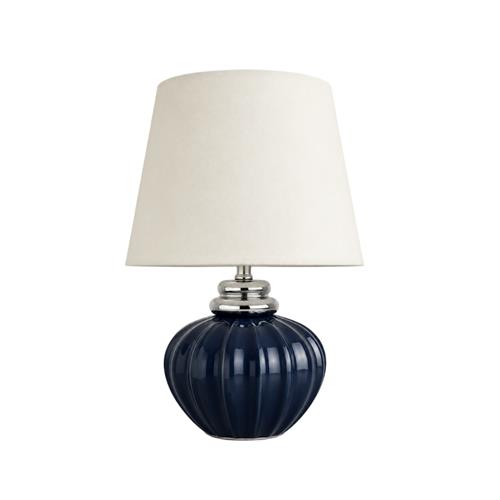 TL1 56CM DARK BLUE  BASE-WHITE SHADE