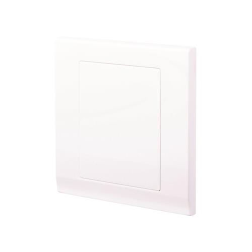 Simplicity 1 Gang Blank Plate  White