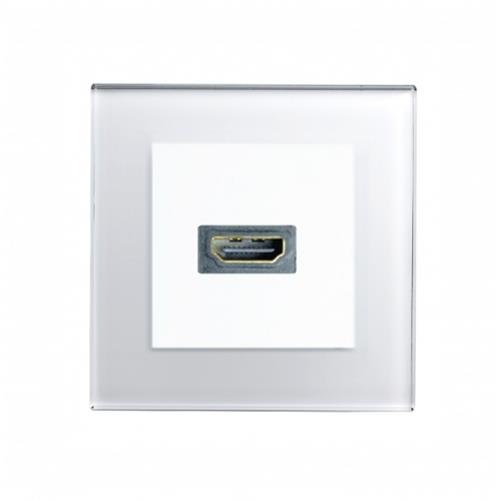 Crystal PG HDMI Socket White