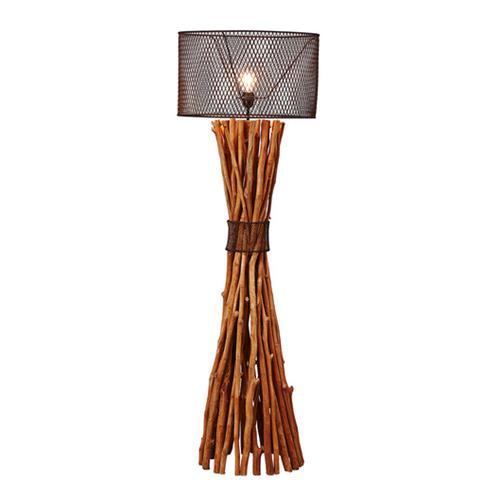 Driftwood Rust floor lamp