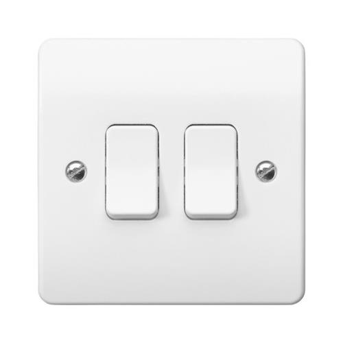 SMALL 10A 2G 2W SWITCH MK LOGIC