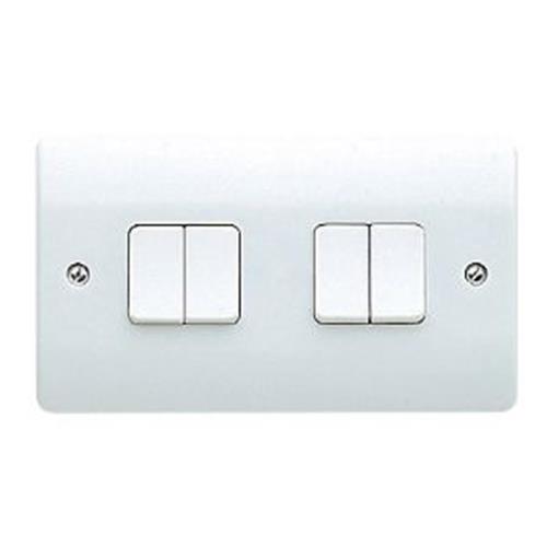 SMALL 10A 4G 2W SWITCH MK LOGIC 3x3