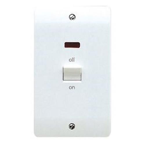 1G 45A DP COOKER SW+NEON LOGIC 6X3