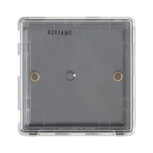 Dimensions Blanking Plate 1 Gang 86x86mm