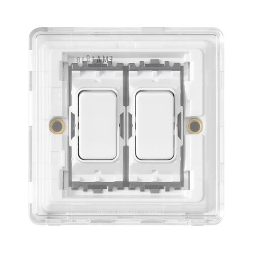 10AX, 2 GANG, SP SW, 2W NEUTRAL TERM