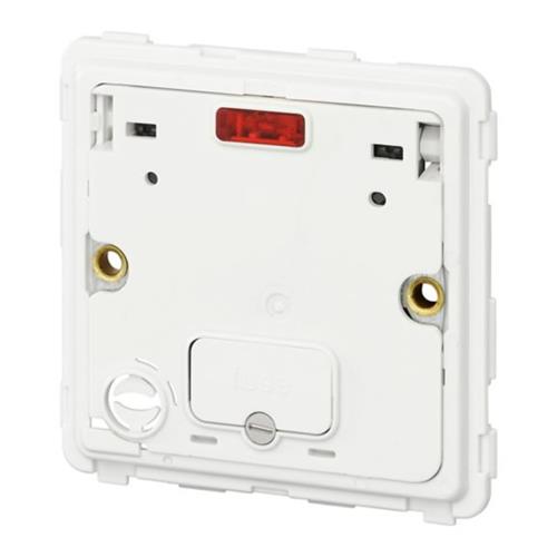 1 GANG 13A DP SW CONN. UNIT + NE + FLX