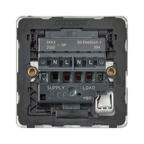 1G  20A DP SWITCH + NEON & FLEX OUTLET