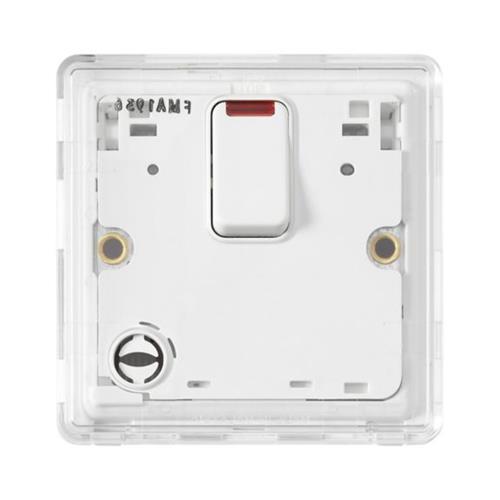 1G  20A DP SWITCH + NEON & FLEX OUTLET