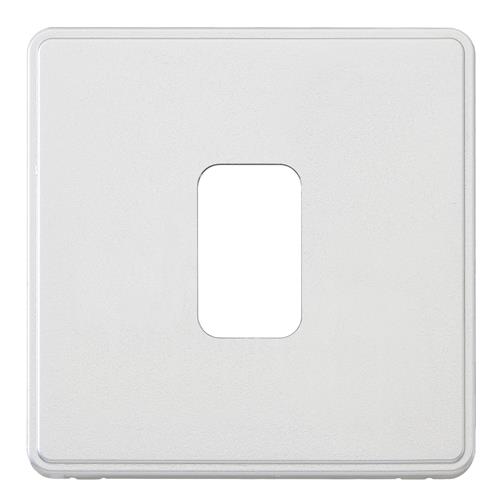 1G SWITCH/1 MOD GRID FRONTPLATE