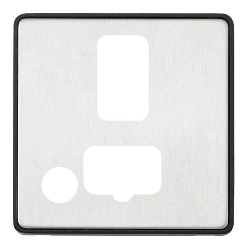 1G 13A CONN UNIT FLEX FRONTPLATE