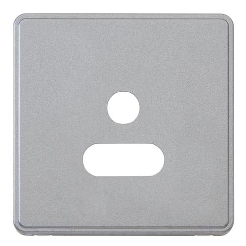1G 5A ROUND PIN SOCKET FRONTPLATE
