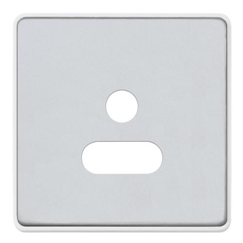 1G 5A ROUND PIN SOCKET FRONTPLATE