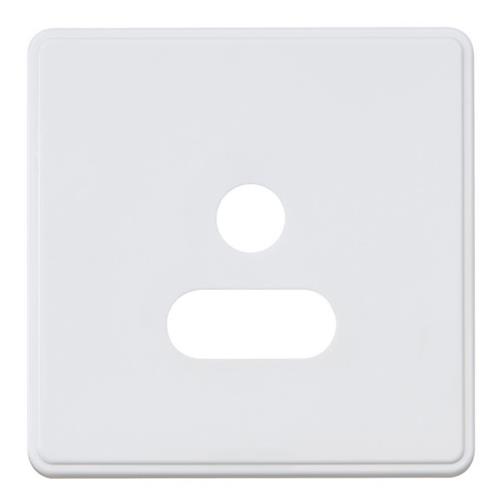 1G 5A ROUND PIN SOCKET FRONTPLATE