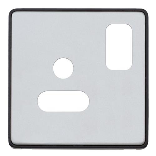 1G 5A ROUND PIN SW SOCKET FRONTPLATE