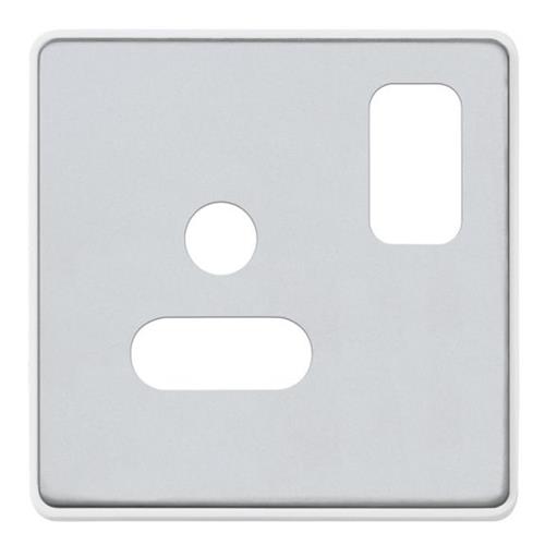 1G 5A ROUND PIN SW SOCKET FRONTPLATE