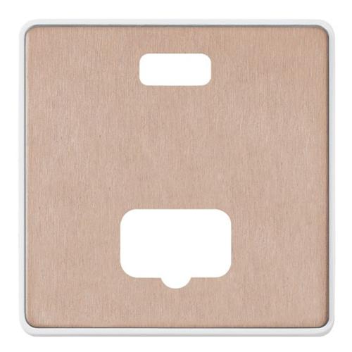 1G 13A CONN UNIT WITH NEON FRONTPLATE