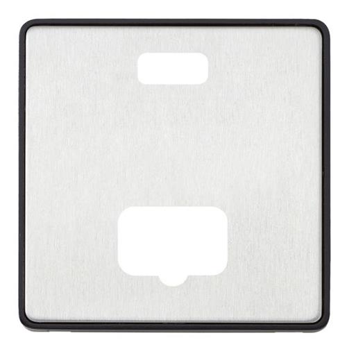 1G 13A CONN UNIT WITH NEON FRONTPLATE