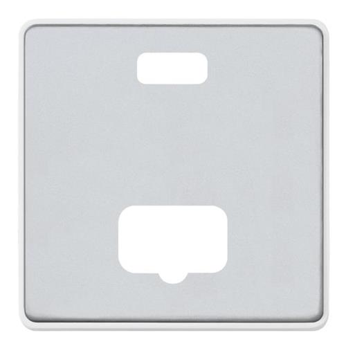 1G 13A CONN UNIT WITH NEON FRONTPLATE