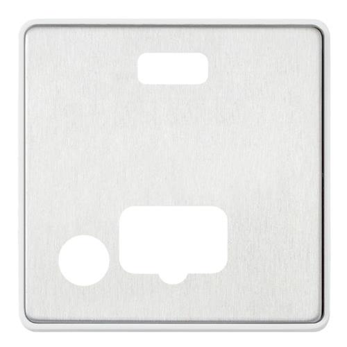 1G 13A CONN UNIT FLEX NEON FRONTPLATE