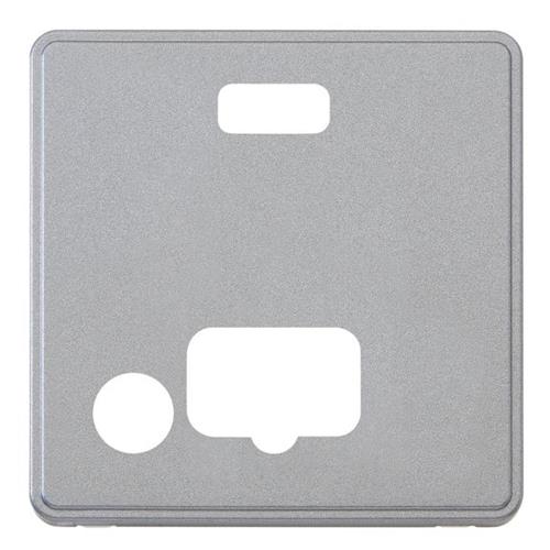 1G 13A CONN UNIT FLEX NEON FRONTPLATE