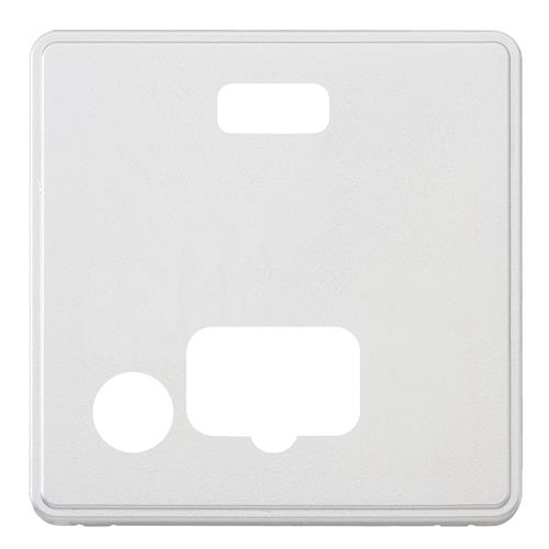 1G 13A CONN UNIT FLEX NEON FRONTPLATE