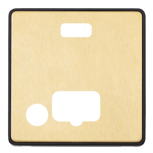 1G 13A CONN UNIT FLEX NEON FRONTPLATE