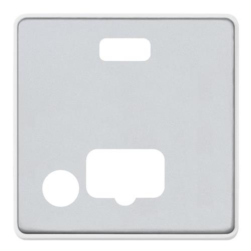 1G 13A CONN UNIT FLEX NEON FRONTPLATE