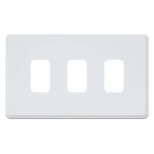 Dimensions Frontplate 3 Module Grid 86x1