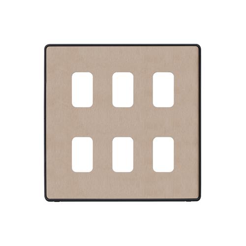 6 MOD GRID FRONTPLATE