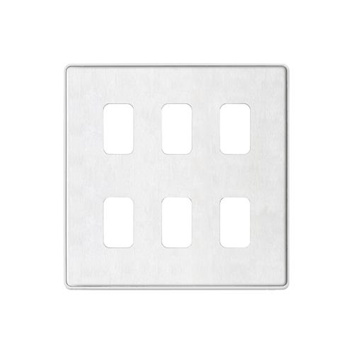 6 MOD GRID FRONTPLATE