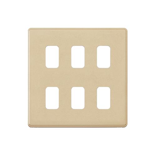 6 MOD GRID FRONTPLATE