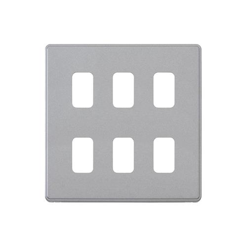 6 MOD GRID FRONTPLATE
