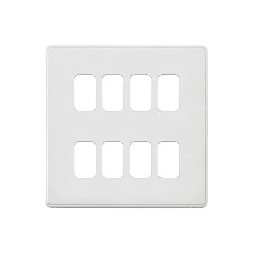 8 MOD GRID FRONTPLATE