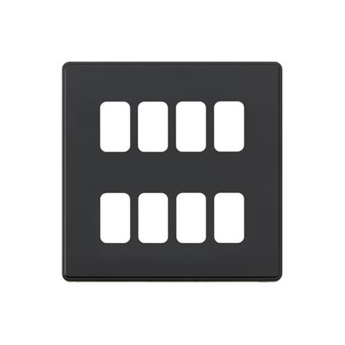 8 MOD GRID FRONTPLATE