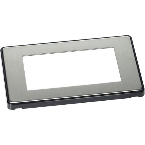 4 MOD 100X50MM EURO FRONTPLATE